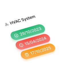 Maintenance product screenshot