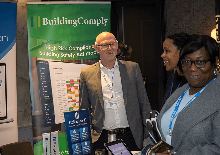 The PropLink stand at Leasehold London 2024